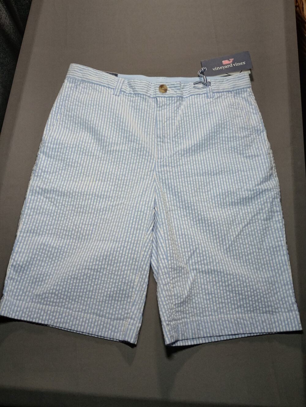 Vineyard Vines Seersucker Breaker Shorts Women's Size 18